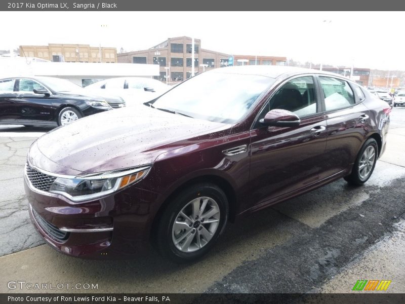 Sangria / Black 2017 Kia Optima LX