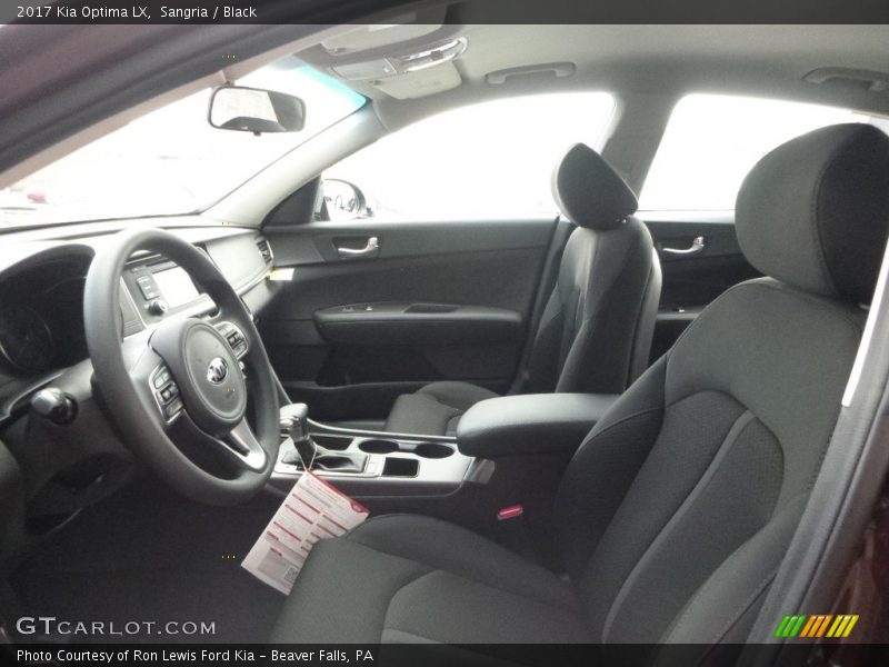 Sangria / Black 2017 Kia Optima LX