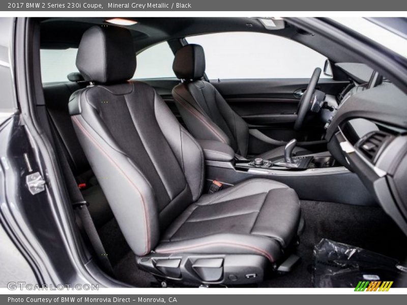 Mineral Grey Metallic / Black 2017 BMW 2 Series 230i Coupe