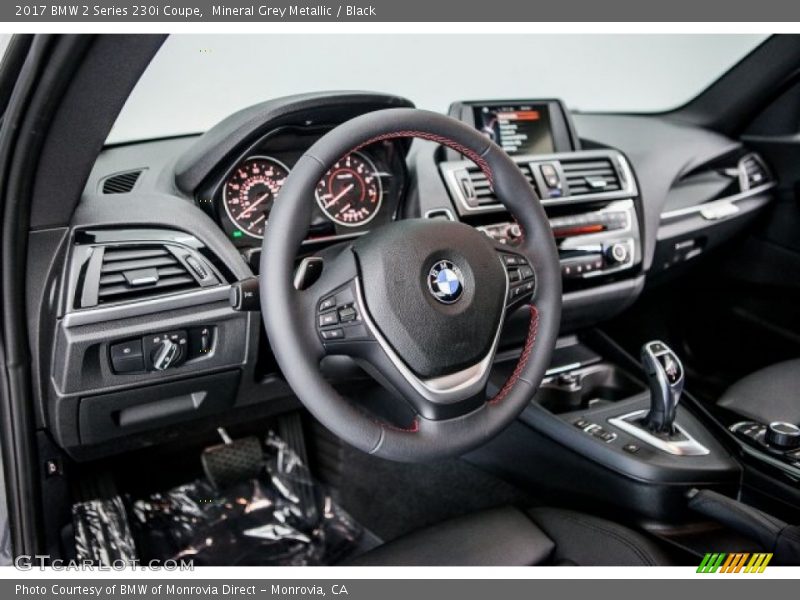 Mineral Grey Metallic / Black 2017 BMW 2 Series 230i Coupe