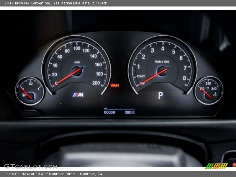  2017 M4 Convertible Convertible Gauges