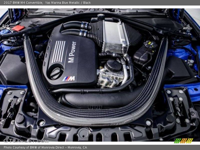  2017 M4 Convertible Engine - 3.0 Liter M TwinPower Turbocharged DOHC 24-Valve VVT Inline 6 Cylinder