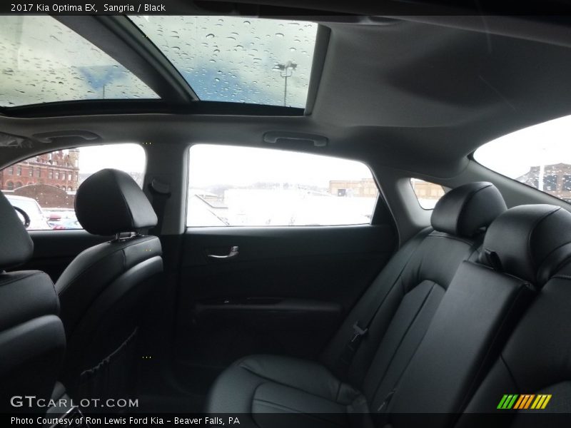 Sangria / Black 2017 Kia Optima EX