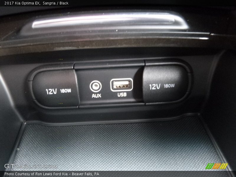 Sangria / Black 2017 Kia Optima EX