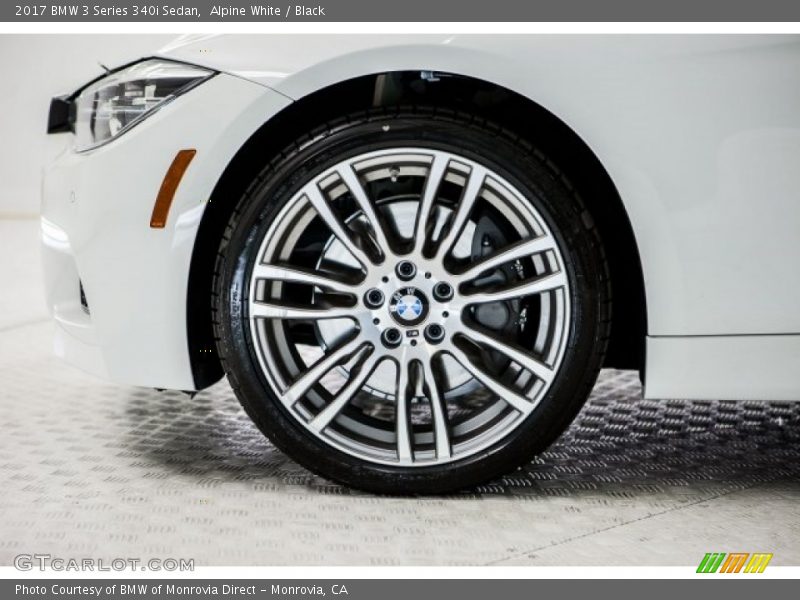 Alpine White / Black 2017 BMW 3 Series 340i Sedan