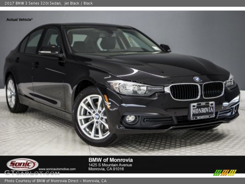 Jet Black / Black 2017 BMW 3 Series 320i Sedan