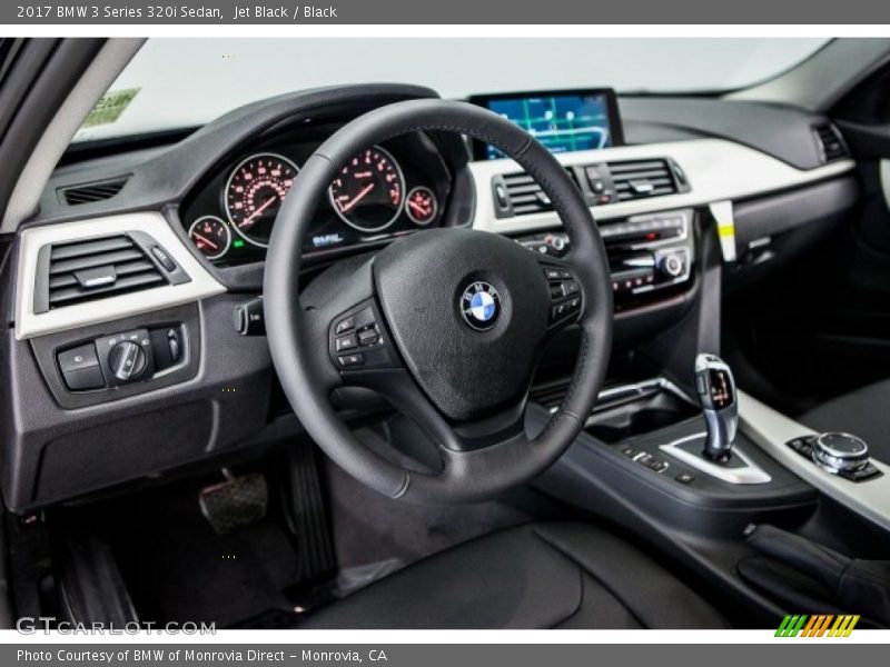 Jet Black / Black 2017 BMW 3 Series 320i Sedan