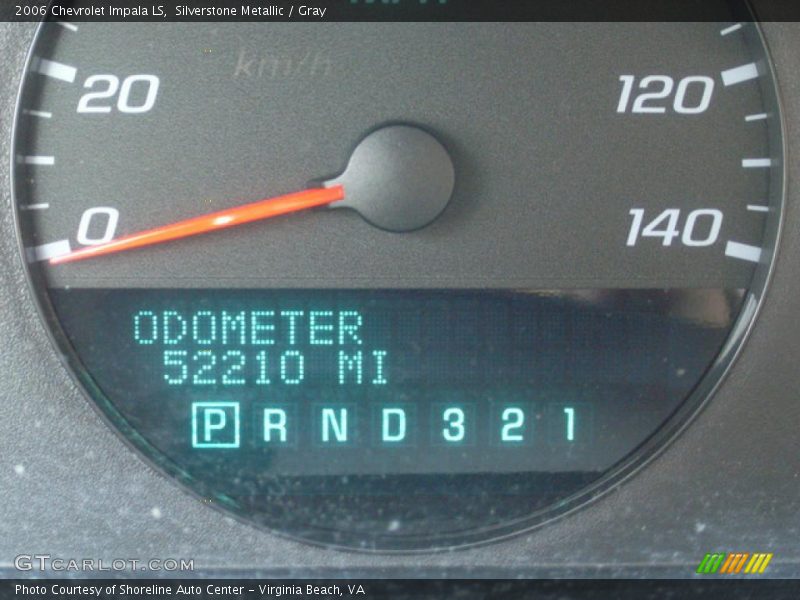 Silverstone Metallic / Gray 2006 Chevrolet Impala LS