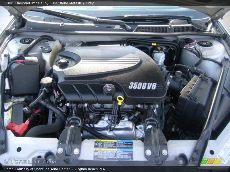 Silverstone Metallic / Gray 2006 Chevrolet Impala LS