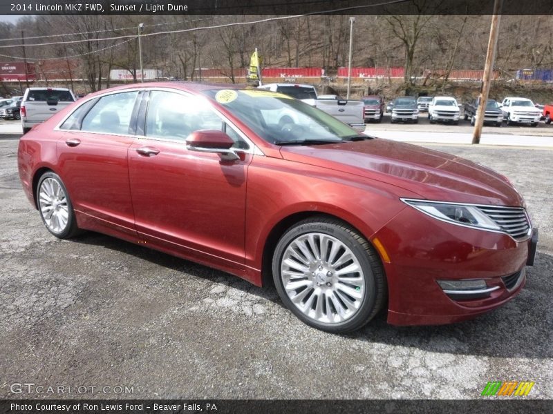 Sunset / Light Dune 2014 Lincoln MKZ FWD