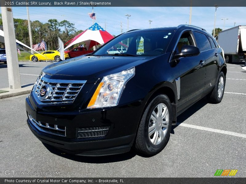 Black Raven / Shale/Brownstone 2015 Cadillac SRX Luxury