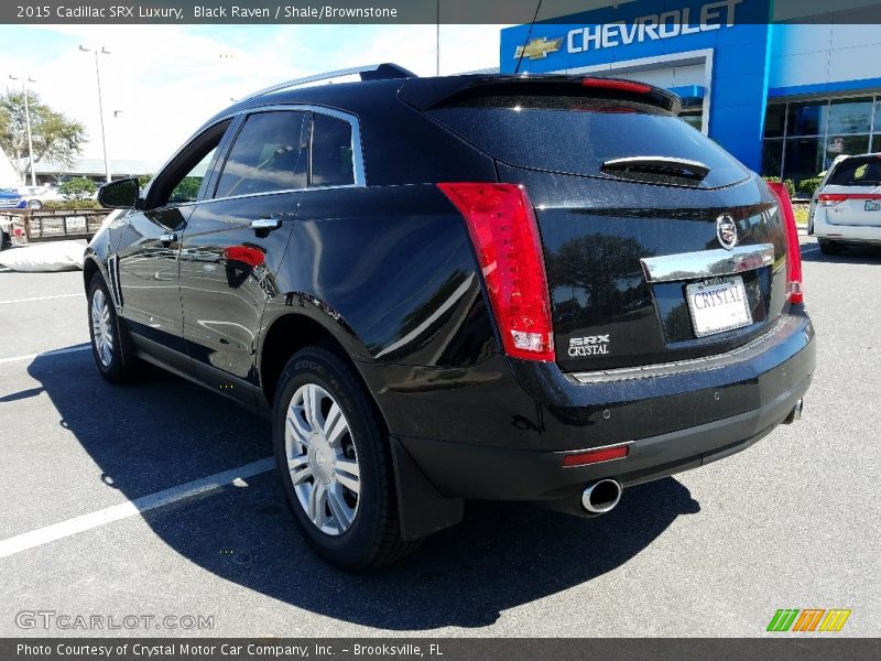 Black Raven / Shale/Brownstone 2015 Cadillac SRX Luxury