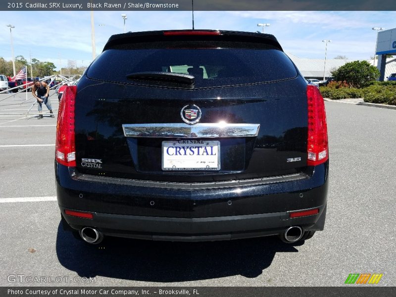 Black Raven / Shale/Brownstone 2015 Cadillac SRX Luxury