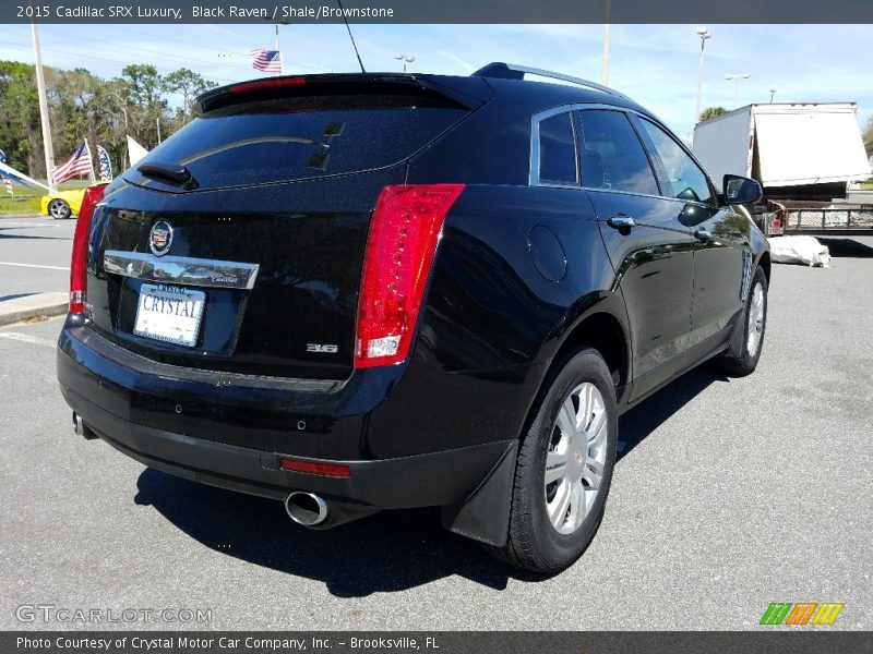 Black Raven / Shale/Brownstone 2015 Cadillac SRX Luxury