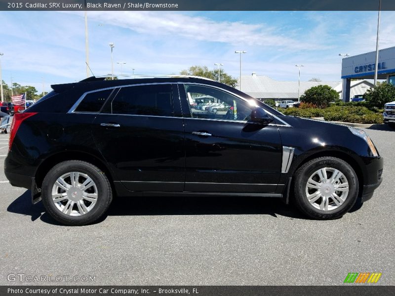 Black Raven / Shale/Brownstone 2015 Cadillac SRX Luxury