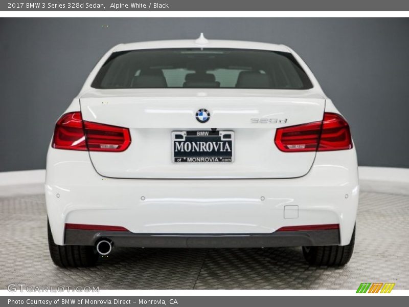 Alpine White / Black 2017 BMW 3 Series 328d Sedan