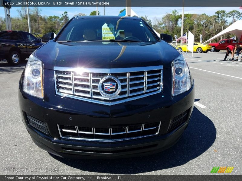 Black Raven / Shale/Brownstone 2015 Cadillac SRX Luxury