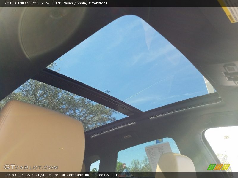 Black Raven / Shale/Brownstone 2015 Cadillac SRX Luxury