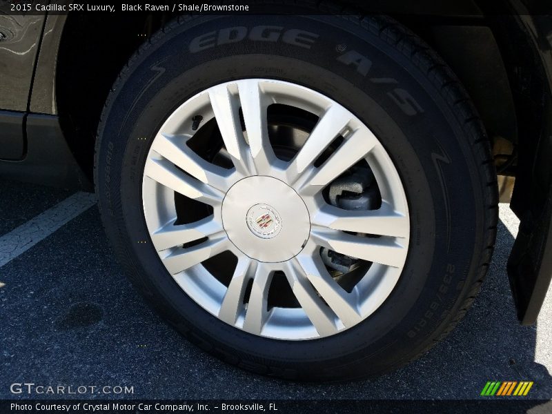 Black Raven / Shale/Brownstone 2015 Cadillac SRX Luxury