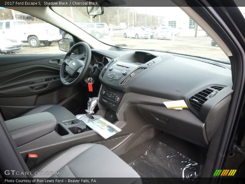 Shadow Black / Charcoal Black 2017 Ford Escape S