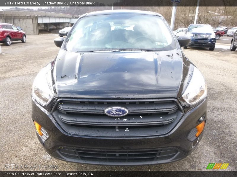 Shadow Black / Charcoal Black 2017 Ford Escape S