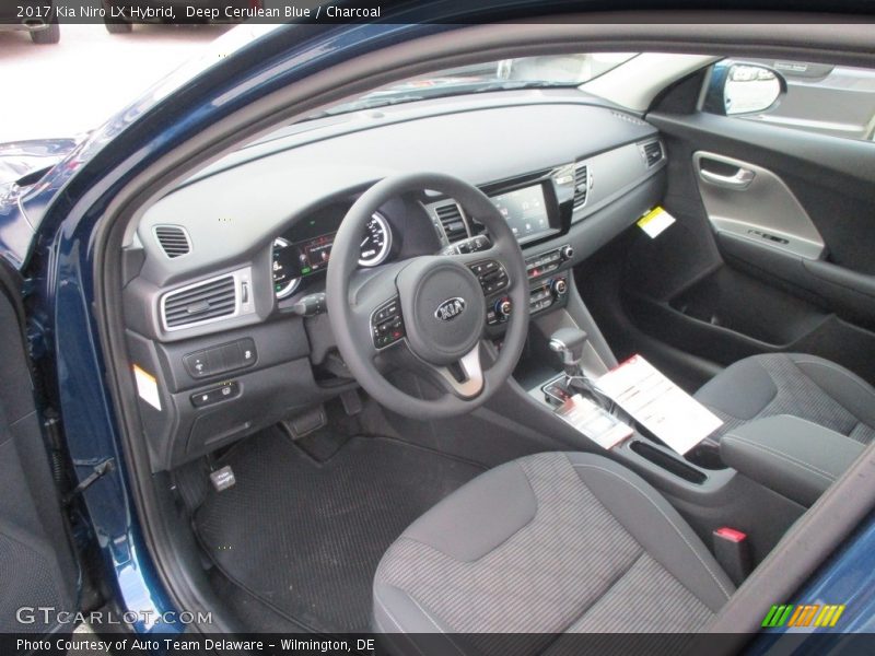  2017 Niro LX Hybrid Charcoal Interior
