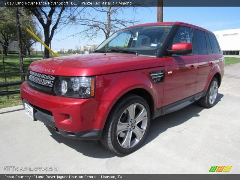 Firenze Red Metallic / Almond 2013 Land Rover Range Rover Sport HSE