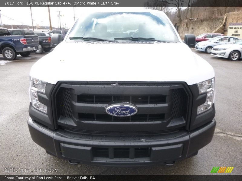 Oxford White / Earth Gray 2017 Ford F150 XL Regular Cab 4x4