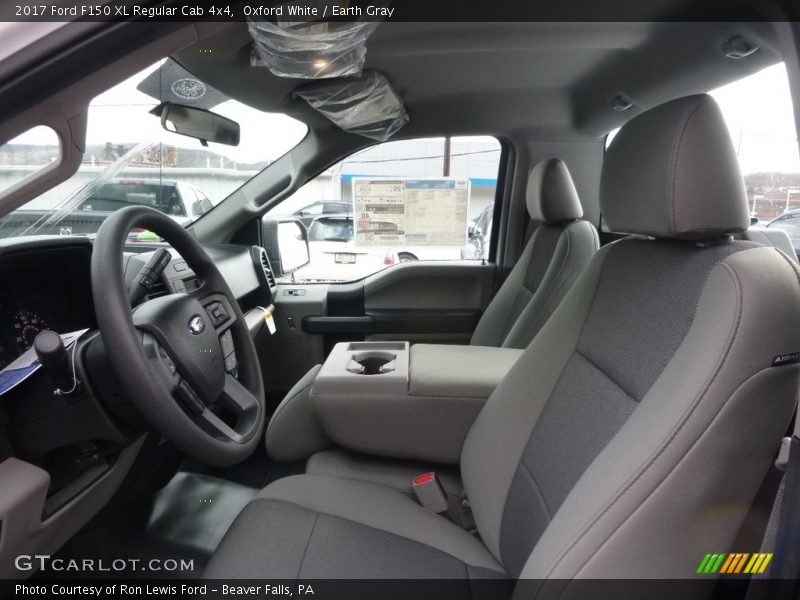 Oxford White / Earth Gray 2017 Ford F150 XL Regular Cab 4x4