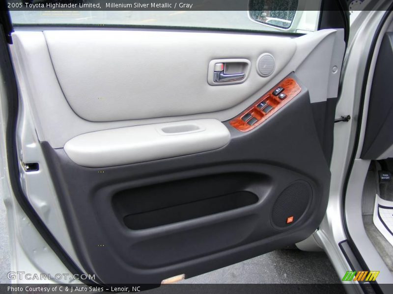 Millenium Silver Metallic / Gray 2005 Toyota Highlander Limited