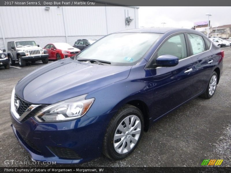  2017 Sentra S Deep Blue Pearl