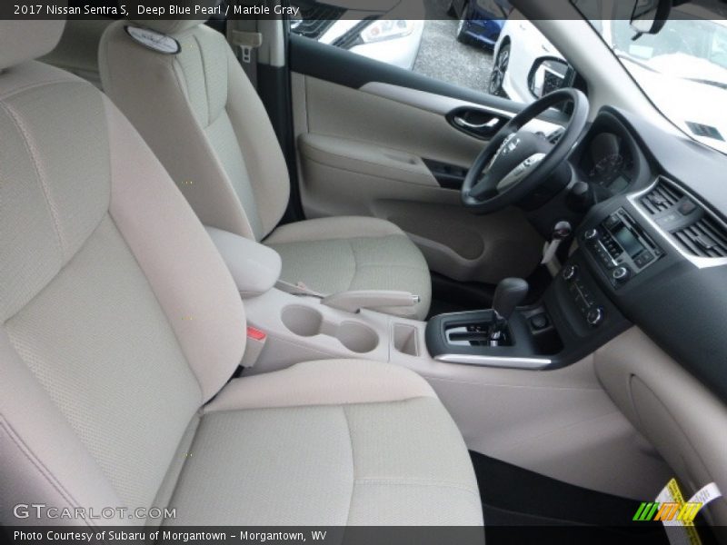 Deep Blue Pearl / Marble Gray 2017 Nissan Sentra S