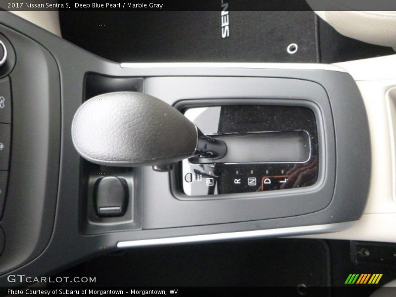 Deep Blue Pearl / Marble Gray 2017 Nissan Sentra S