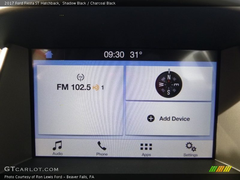 Shadow Black / Charcoal Black 2017 Ford Fiesta ST Hatchback