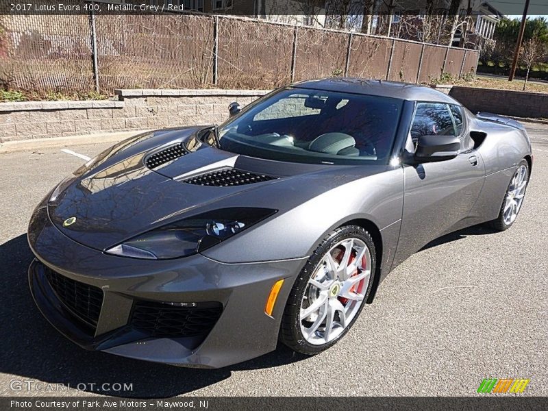 Metallic Grey / Red 2017 Lotus Evora 400