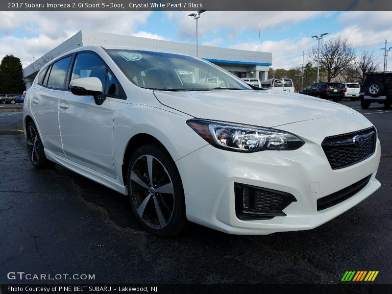 Crystal White Pearl / Black 2017 Subaru Impreza 2.0i Sport 5-Door