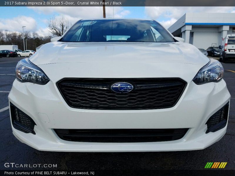 Crystal White Pearl / Black 2017 Subaru Impreza 2.0i Sport 5-Door