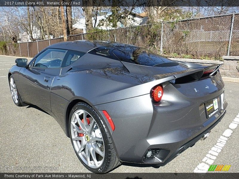 Metallic Grey / Red 2017 Lotus Evora 400