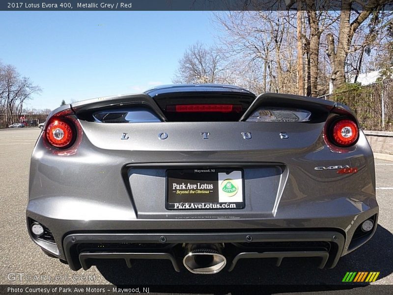 Metallic Grey / Red 2017 Lotus Evora 400