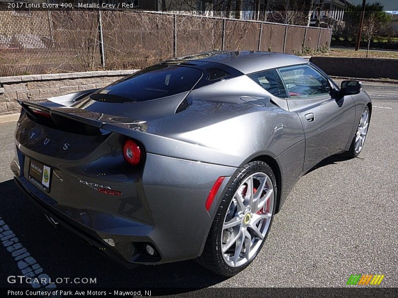 Metallic Grey / Red 2017 Lotus Evora 400