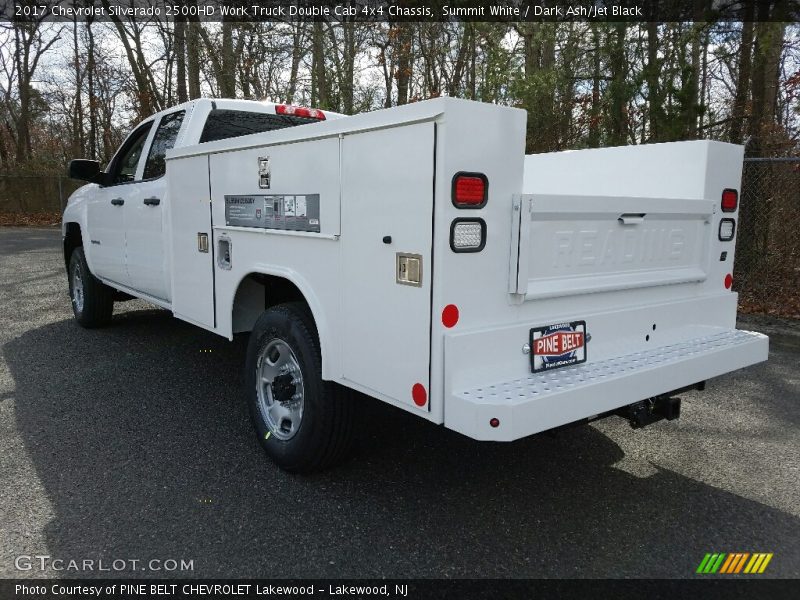 Summit White / Dark Ash/Jet Black 2017 Chevrolet Silverado 2500HD Work Truck Double Cab 4x4 Chassis