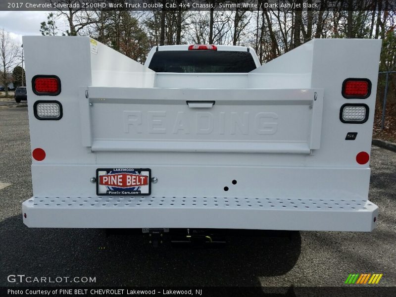 Summit White / Dark Ash/Jet Black 2017 Chevrolet Silverado 2500HD Work Truck Double Cab 4x4 Chassis