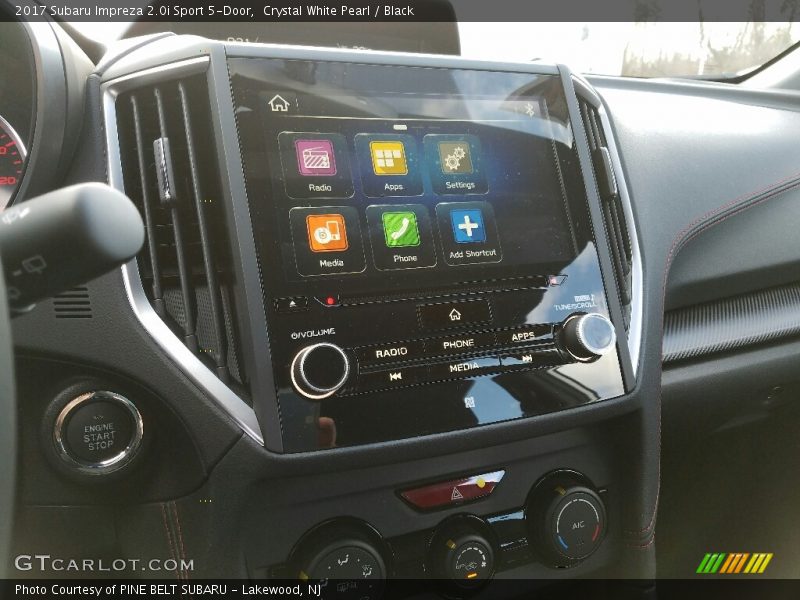 Crystal White Pearl / Black 2017 Subaru Impreza 2.0i Sport 5-Door