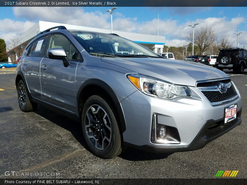 Ice Silver Metallic / Black 2017 Subaru Crosstrek 2.0i Limited
