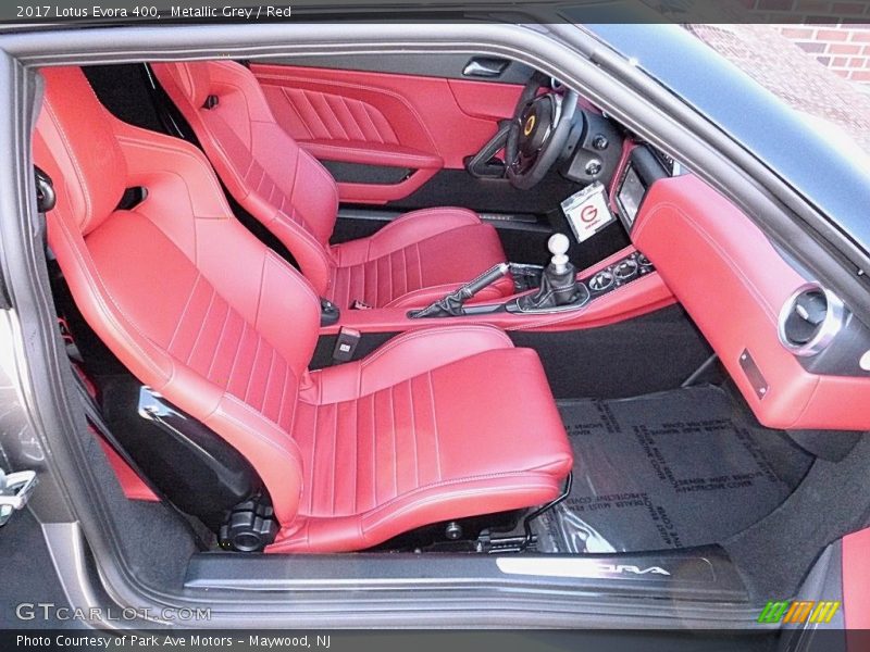 Front Seat of 2017 Evora 400