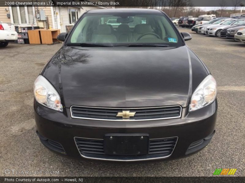 Imperial Blue Metallic / Ebony Black 2008 Chevrolet Impala LTZ