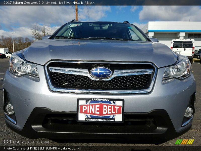Ice Silver Metallic / Black 2017 Subaru Crosstrek 2.0i Limited