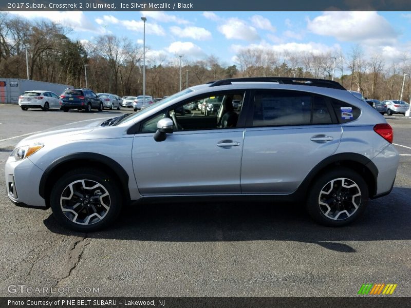 Ice Silver Metallic / Black 2017 Subaru Crosstrek 2.0i Limited