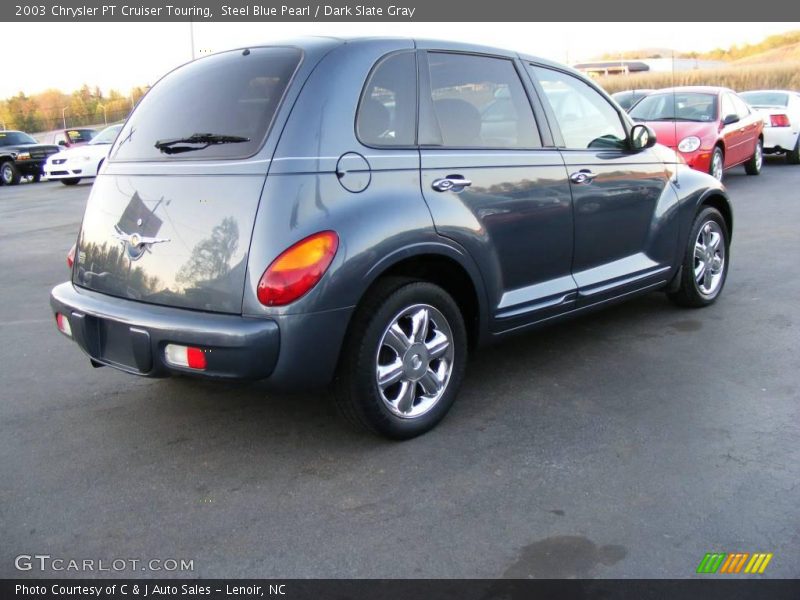Steel Blue Pearl / Dark Slate Gray 2003 Chrysler PT Cruiser Touring