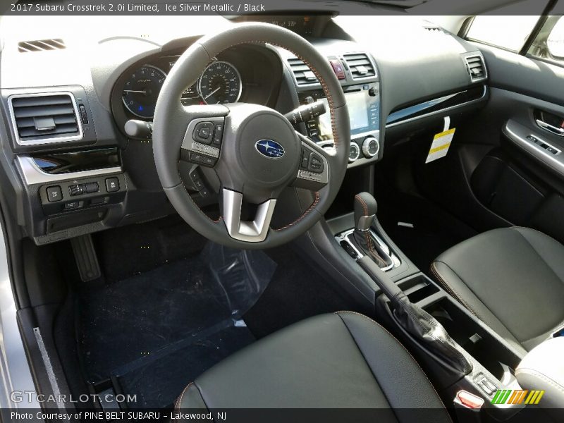 Ice Silver Metallic / Black 2017 Subaru Crosstrek 2.0i Limited